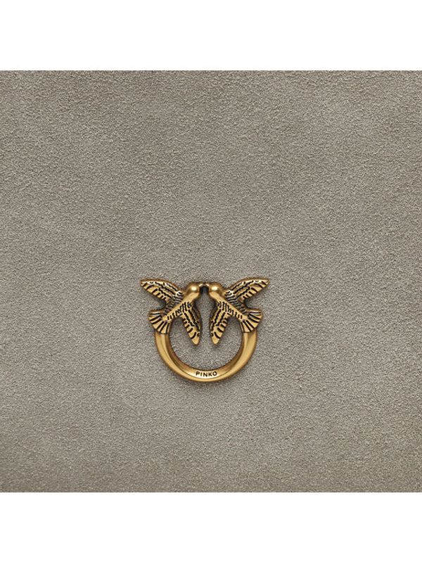 Pinko Pinko Дамска чанта Leaf Hobo Big . AI 23-24 PLTT 101705 A0F6 Сив