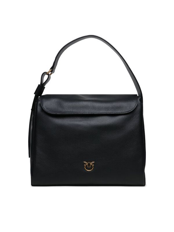 Pinko Pinko Дамска чанта Leaf Hobo Big A 23-24 PLTT 10705 A158 Черен
