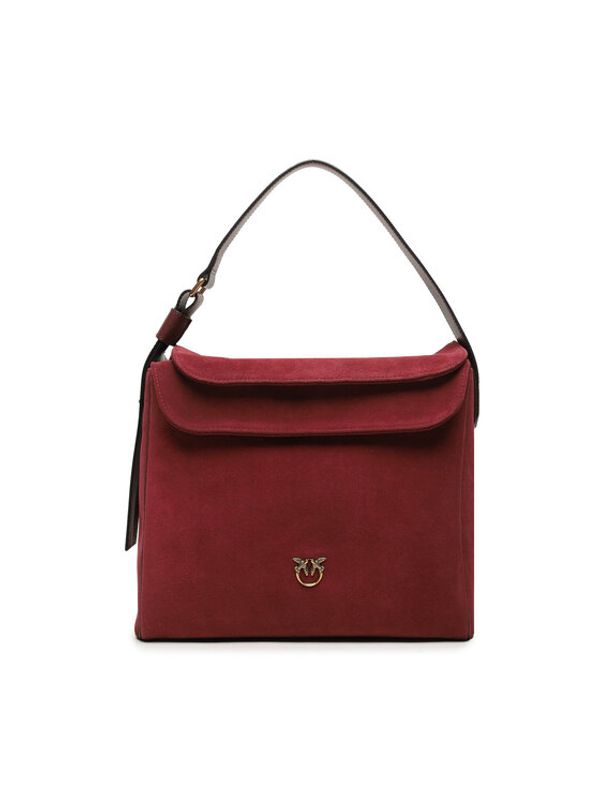Pinko Pinko Дамска чанта Leaf Hobo Big AI 23-24 PLTT 101705 A0F6 Бордо