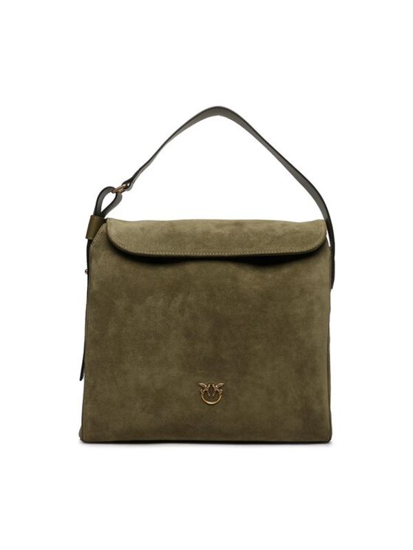 Pinko Pinko Дамска чанта Leaf Hobo Big AI 23-24 PLTT 101705 AF6 Зелен