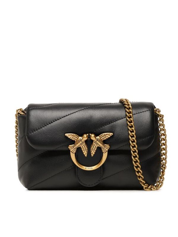 Pinko Pinko Дамска чанта Love Baby Puff C PE 23 PLTT 100040 A0F2 Черен