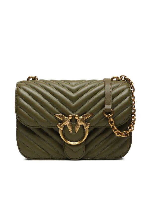 Pinko Pinko Дамска чанта Love Bell Classic AI 23-24 PLTT 100046 A14Q Каки