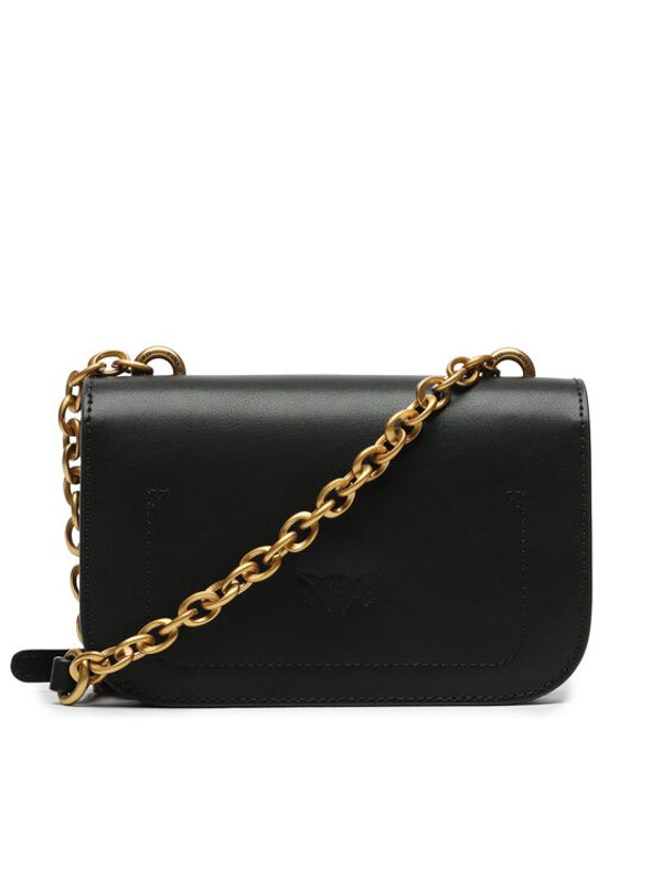 Pinko Pinko Дамска чанта Love Bell Mini AI 23-24 PLTT 100048 A14P Черен