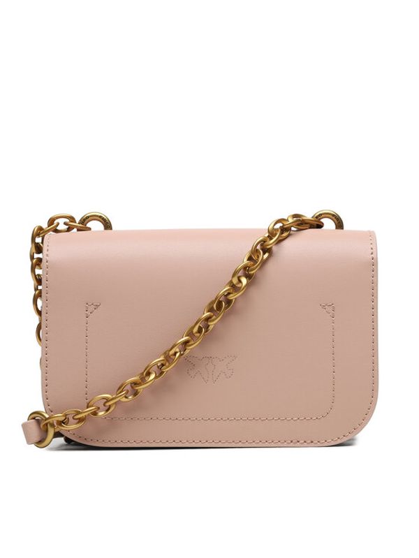 Pinko Pinko Дамска чанта Love Bell Mini AI 23-24 PLTT 100048 A14P Розов