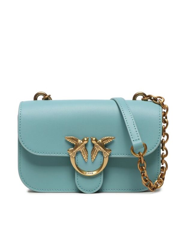 Pinko Pinko Дамска чанта Love Bell Mini AI 23-24 PLTT 100048 A14P Син