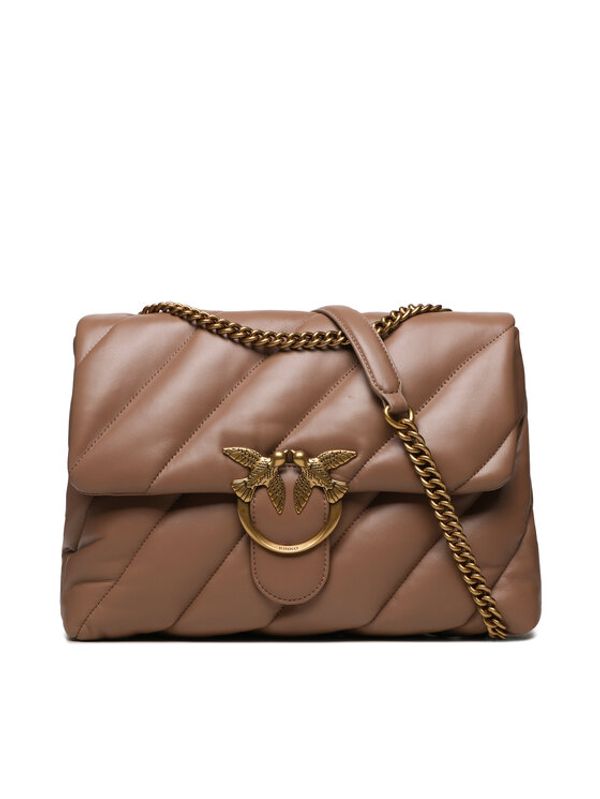 Pinko Pinko Дамска чанта Love Big Puff Cl . AI 23-24 PLTT 100037 A0F2 Кафяв