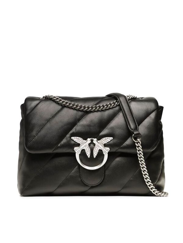Pinko Pinko Дамска чанта Love Big Puff Cl PE 23 PLTT 100037 A0F2 Черен