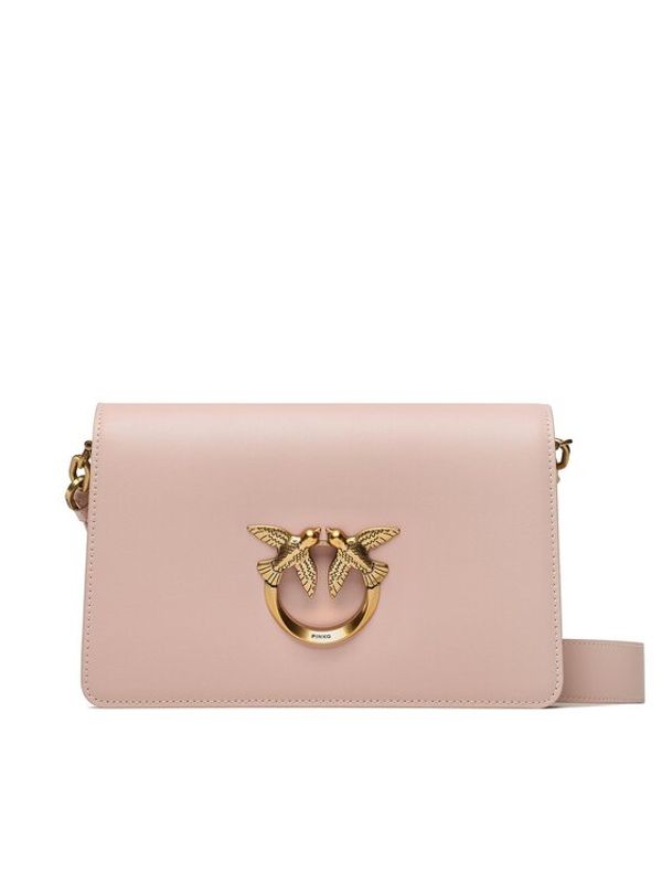 Pinko Pinko Дамска чанта Love Click Classic Fl PE 23 PLTT 100065 A0F1 Розов