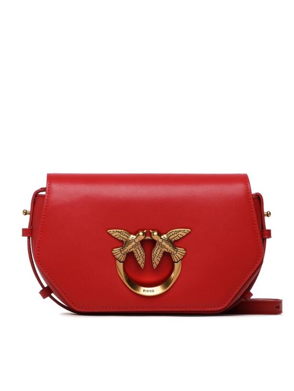 Pinko Pinko Дамска чанта Love Click Exagon Mini PE 23 PLTT 100075 A0F1 Червен