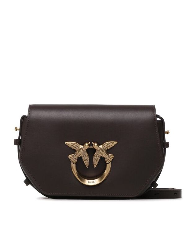 Pinko Pinko Дамска чанта Love Click Exagon Mini PE 23 PLTT 100075 A0F1 Кафяв