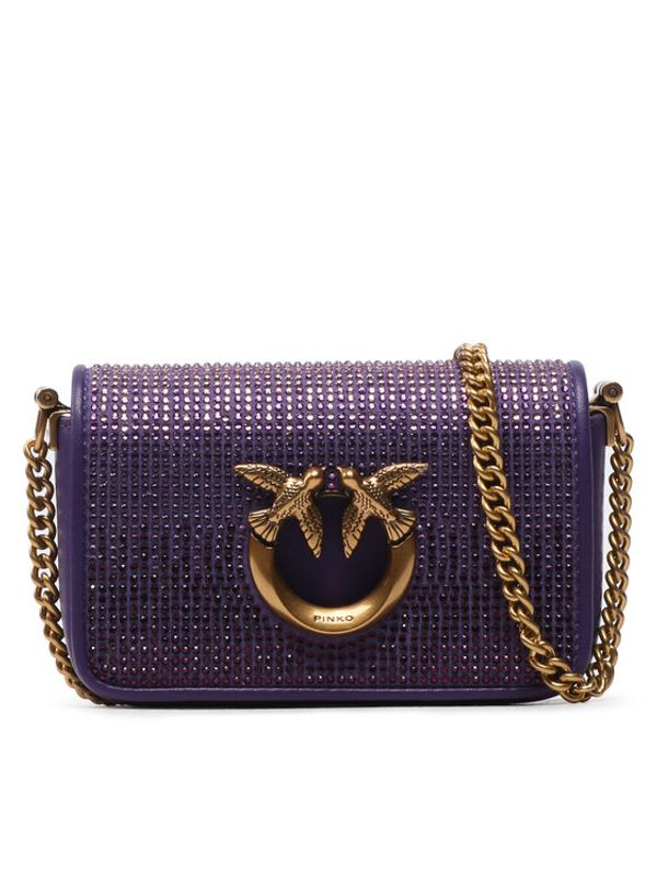 Pinko Pinko Дамска чанта Love Click Micro PE 23 PCPL 100069 A0FC Виолетов