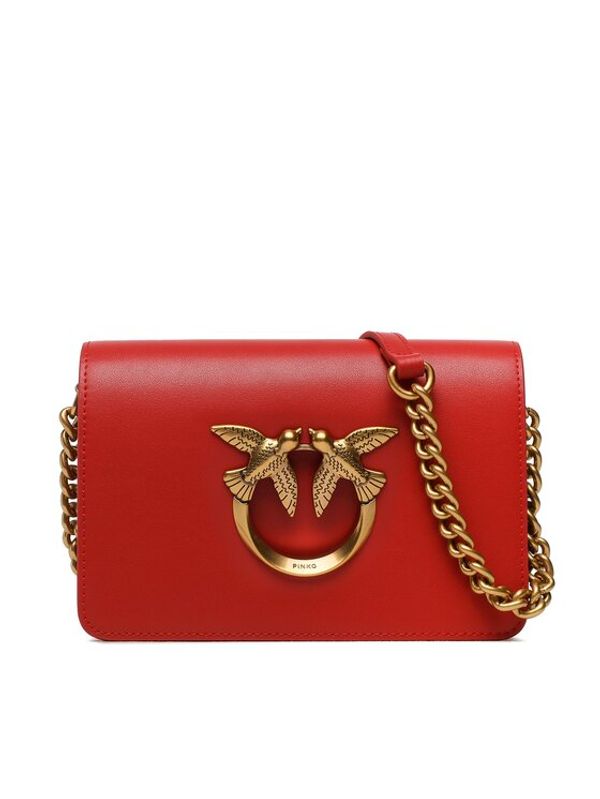 Pinko Pinko Дамска чанта Love Click Mini PE 23 PLTT 100067 A0F1 Червен