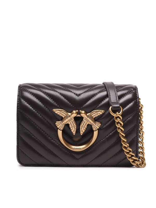 Pinko Pinko Дамска чанта Love Click Mini PE 23 PLTT 100067 A0GK Кафяв