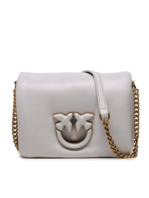 Pinko Pinko Дамска чанта Love Click Puff Baby 101584 A10F Сив