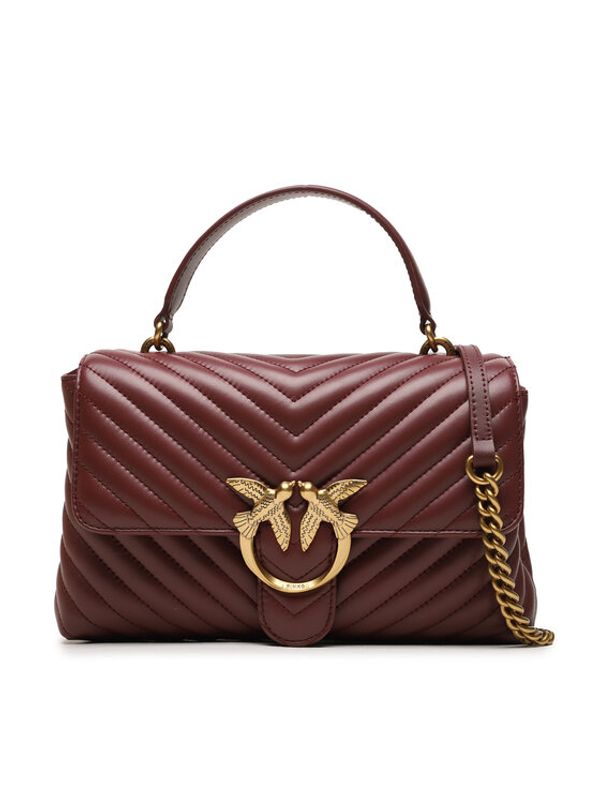 Pinko Pinko Дамска чанта Love Lady Puff Classic Cl AI 23-24 PLTT 100043 A0GK Бордо