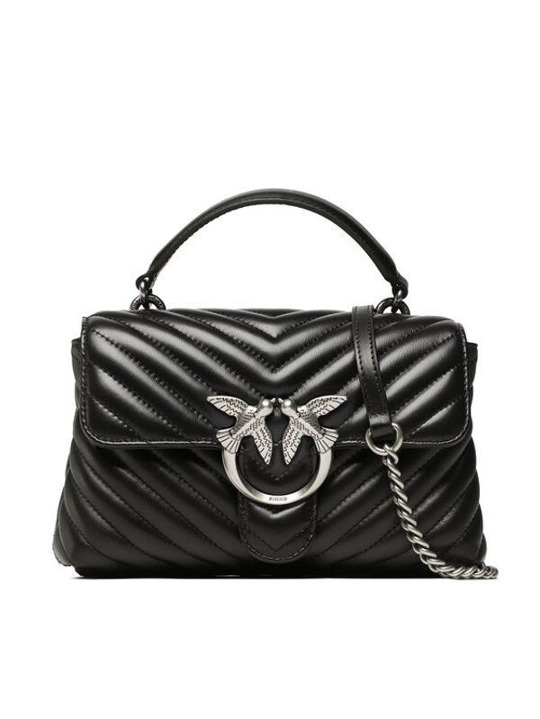Pinko Pinko Дамска чанта Love Lady Puff Mini Cl PE 23 PLTT 100044 A0GK Черен