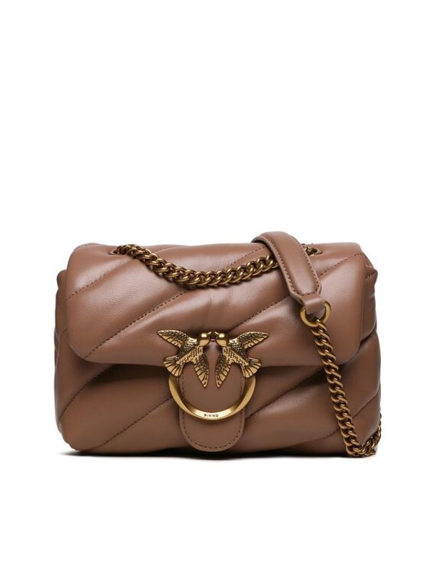 Pinko Pinko Дамска чанта Love Mini Puff Cl AI 23-24 PLTT 100039 A0F2 Кафяв
