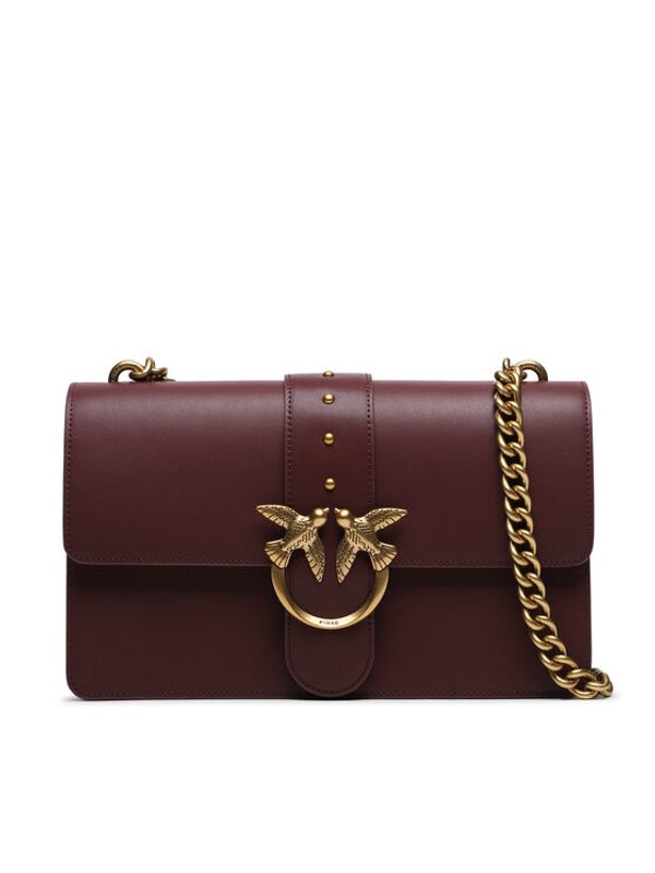 Pinko Pinko Дамска чанта Love One Classic C AI 23-24 PLTT 100051 A0F1 Виолетов