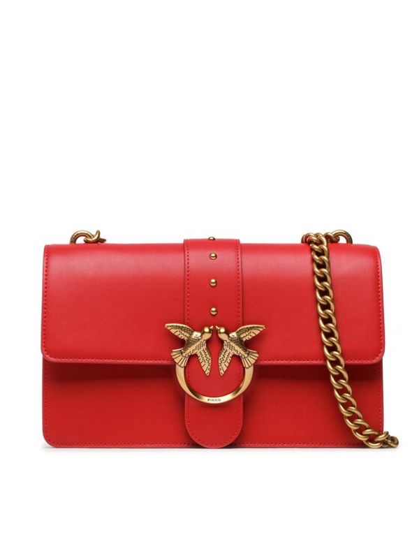 Pinko Pinko Дамска чанта Love One Classic C PE 23 PLTT 100051 A0F1 Червен