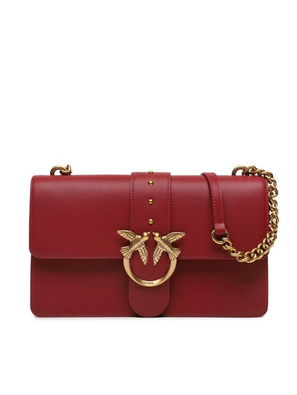 Pinko Pinko Дамска чанта Love One Classic Cl AI 23-24 PLTT 100053 A0F1 Бордо