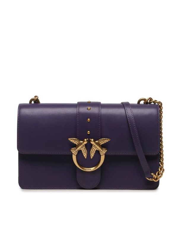 Pinko Pinko Дамска чанта Love One Classic Cl AI 23-24 PLTT 100053 A0F1 Виолетов