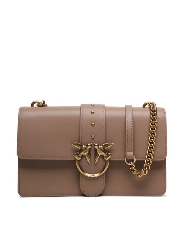 Pinko Pinko Дамска чанта Love One Classic Cl AI 23-24 PLTT 10053 A0F1 Кафяв