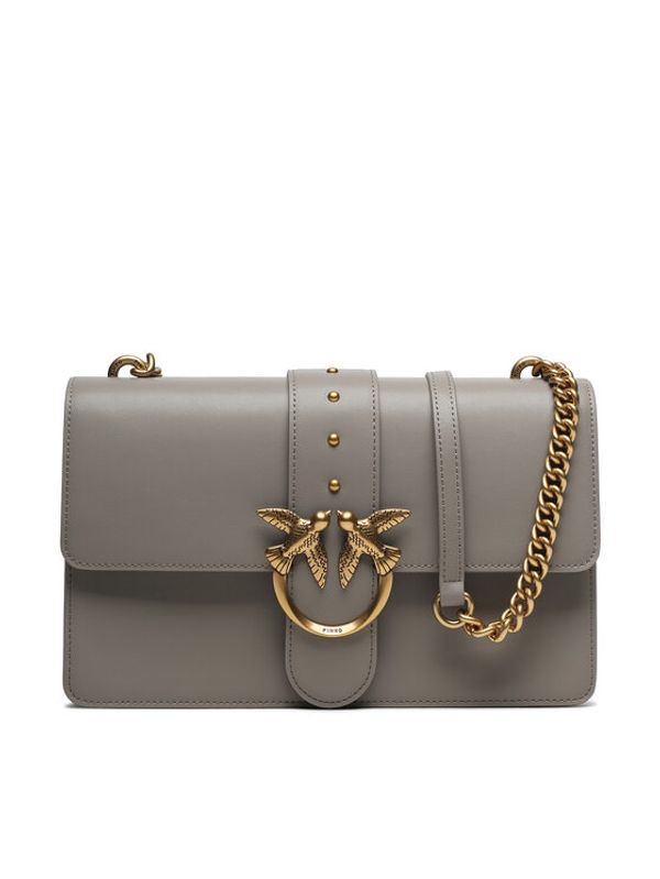 Pinko Pinko Дамска чанта Love One Classic Cl AI 23-24 PLTT 10053 A0F1 Сив