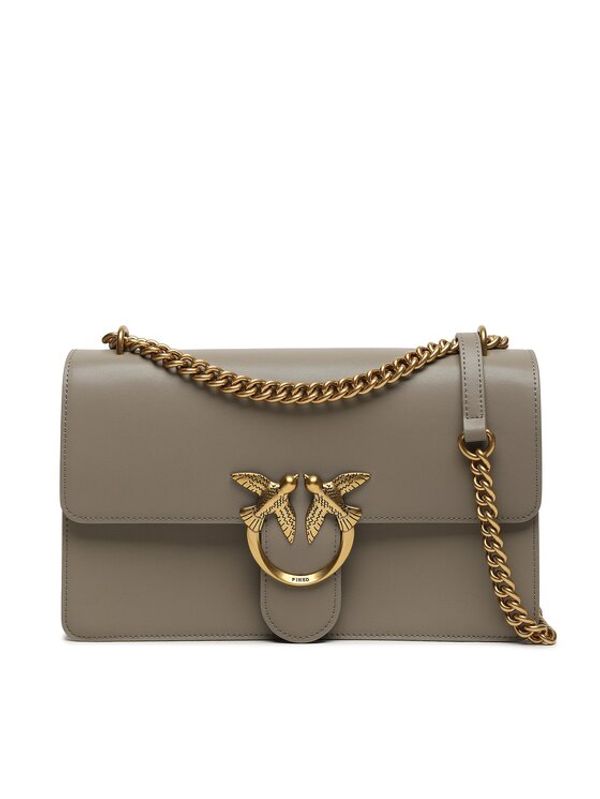 Pinko Pinko Дамска чанта Love One Classic Dc AI 23-24 PLTT100941 A0F1 Бежов