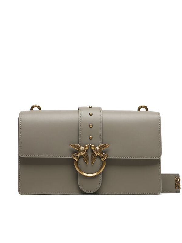 Pinko Pinko Дамска чанта Love One Classic Fl . AI 23-24 PLTT 100057 A10J Сив