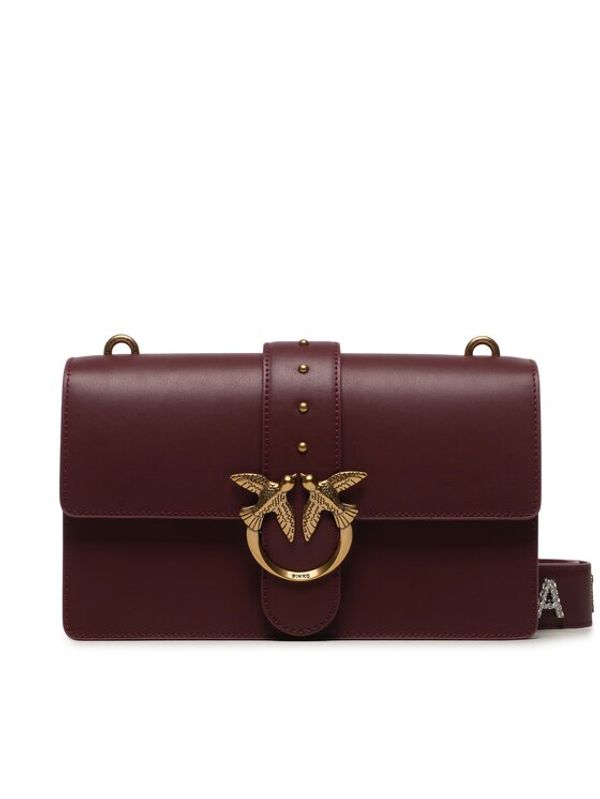 Pinko Pinko Дамска чанта Love One Classic Fl AI 23-24 PLTT 100057 A10J Бордо