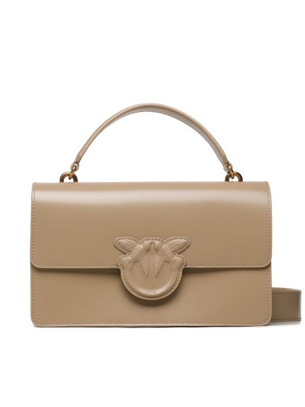 Pinko Pinko Дамска чанта Love One Classic Light PE 23 PLTT100072 A0F3 Бежов