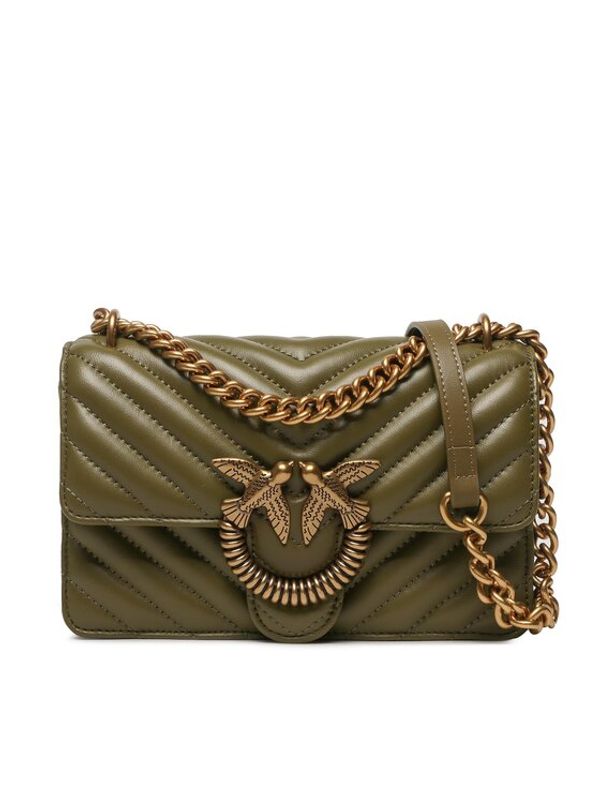 Pinko Pinko Дамска чанта Love One Mimi Dc AI 23-24 PLTT 100074 A10N Зелен