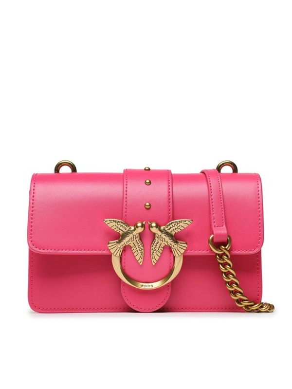 Pinko Pinko Дамска чанта Love One Mini Cl PE 23 PLTT 100059 A0F1 Розов