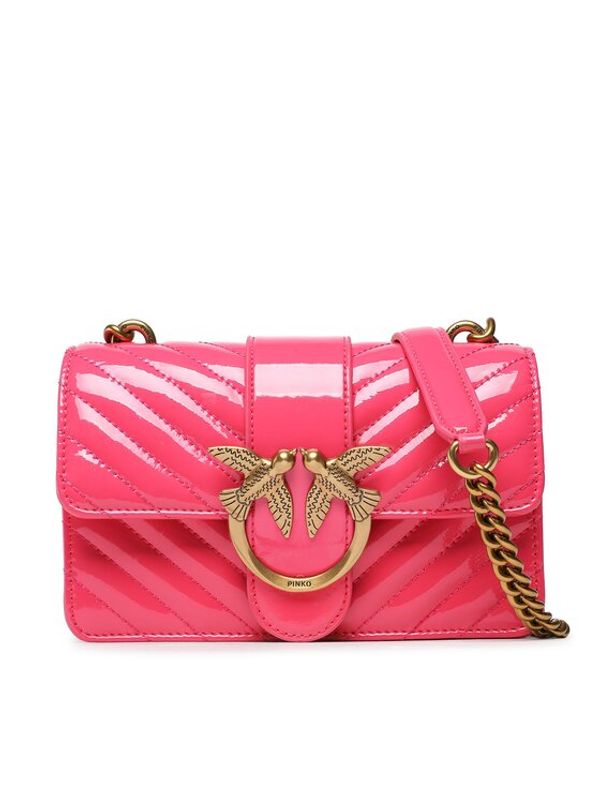 Pinko Pinko Дамска чанта Love One Mini Cl PE 23 PLTT 100059 A0F4 Розов