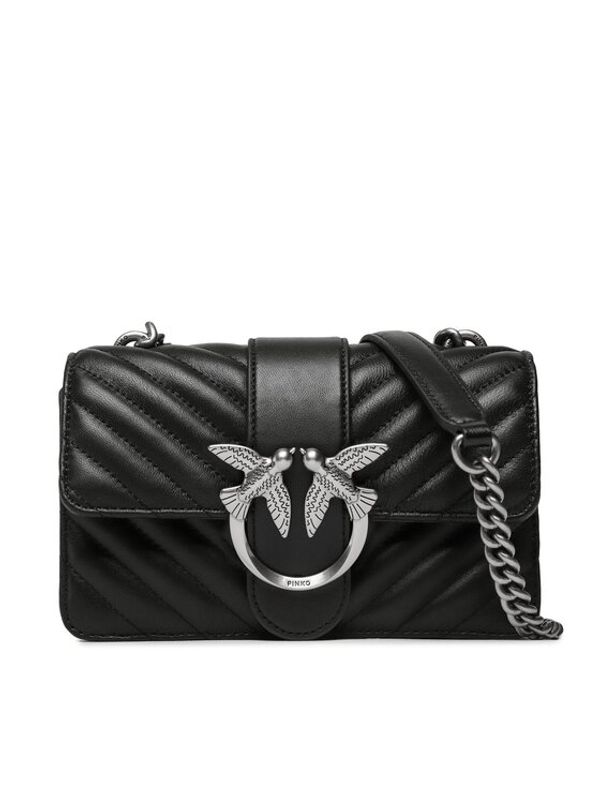 Pinko Pinko Дамска чанта Love One Mini Cl PE 23 PLTT 100059 A0GK Черен