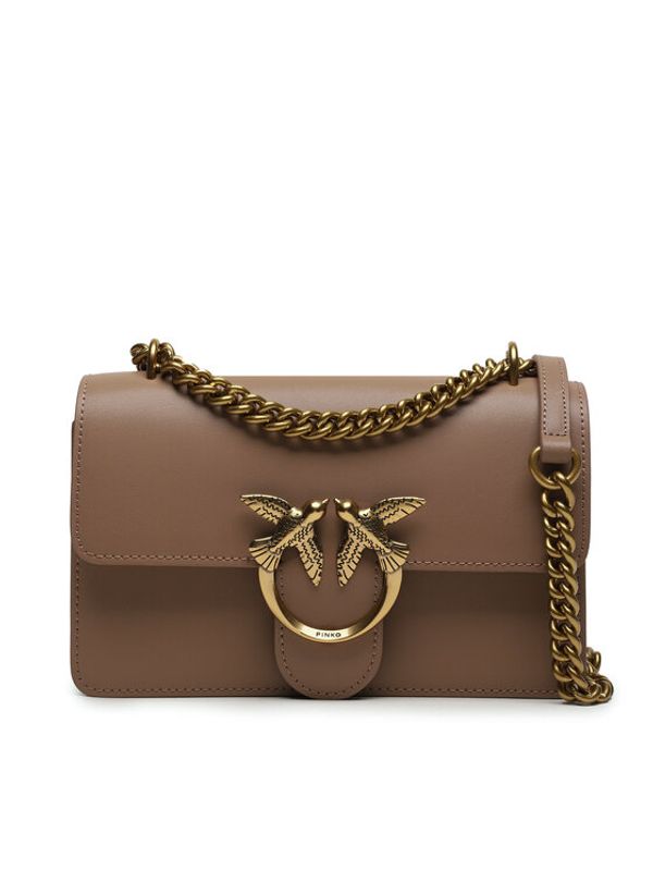 Pinko Pinko Дамска чанта Love One Mini Dc AI 23-24 PCPL 100074 A0F1 Кафяв