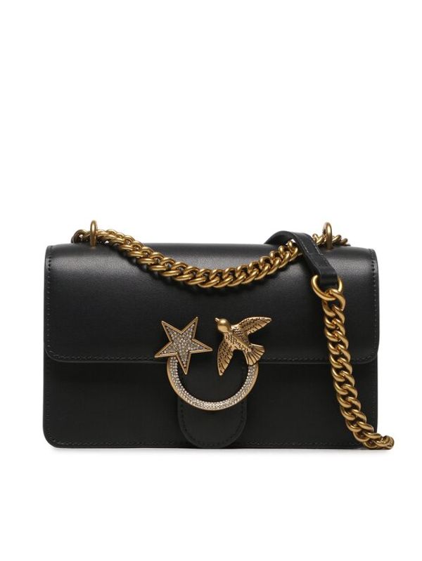Pinko Pinko Дамска чанта Love One Mini Dc AI 23-24 PLTT 100074 A10G Черен