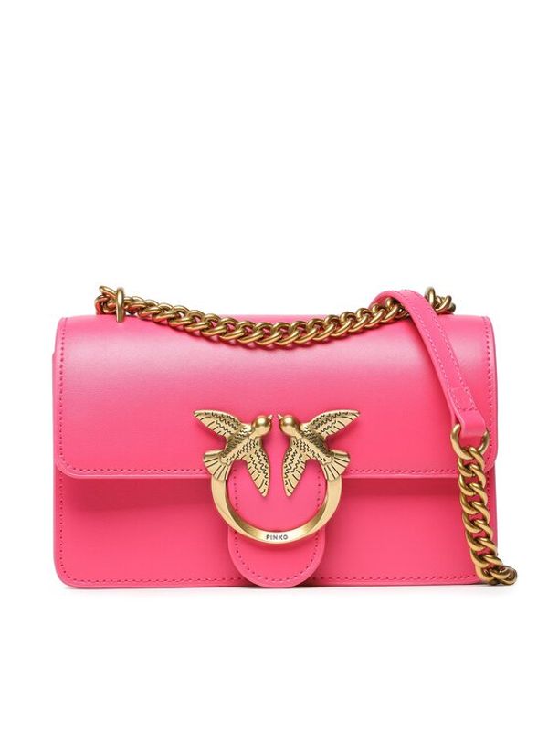 Pinko Pinko Дамска чанта Love One Mini Dc PE 23 PLTT 100074 A0F1 Розов
