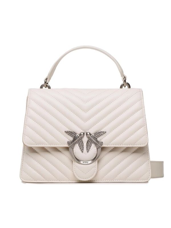 Pinko Pinko Дамска чанта Love One Top Handle Classic Ligh . PE 23 PLTT 100066 A0GK Бежов