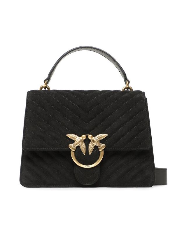 Pinko Pinko Дамска чанта Love One Top Handle Classic Ligh PE 23 PLTT 100066 A0F6 Черен