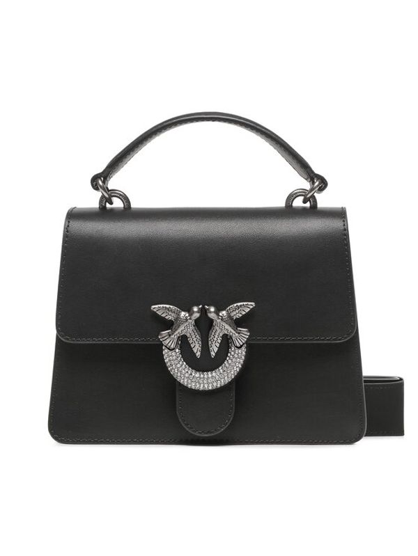 Pinko Pinko Дамска чанта Love One Top Handle Mini Light AI 23-24 PLTT 100071 A10I Черен