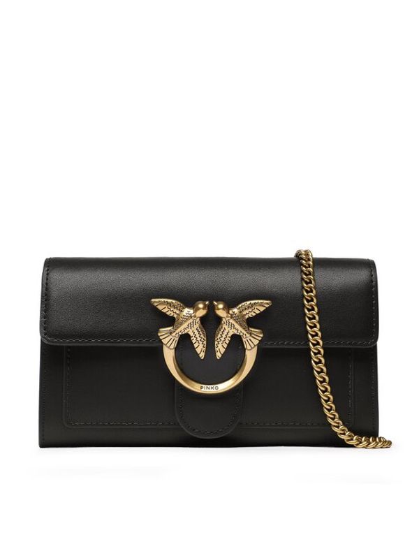 Pinko Pinko Дамска чанта Love One Wallet C PE 23 PLTT 100062 A0F1 Черен