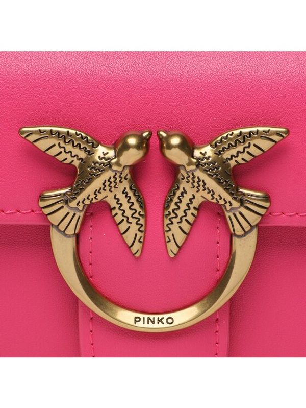 Pinko Pinko Дамска чанта Love One Wallet C PE 23 PLTT 100062 A0F1 Розов