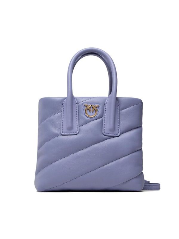 Pinko Pinko Дамска чанта Mini Puff Shopping Maxi Quailt AL 22-23 PLTT1P22QW A03J Виолетов