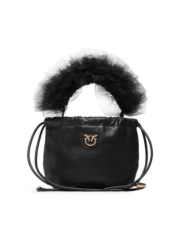 Pinko Pinko Дамска чанта Soft Pouch Mini PE 23 PLTT 100192 A0F2 Черен