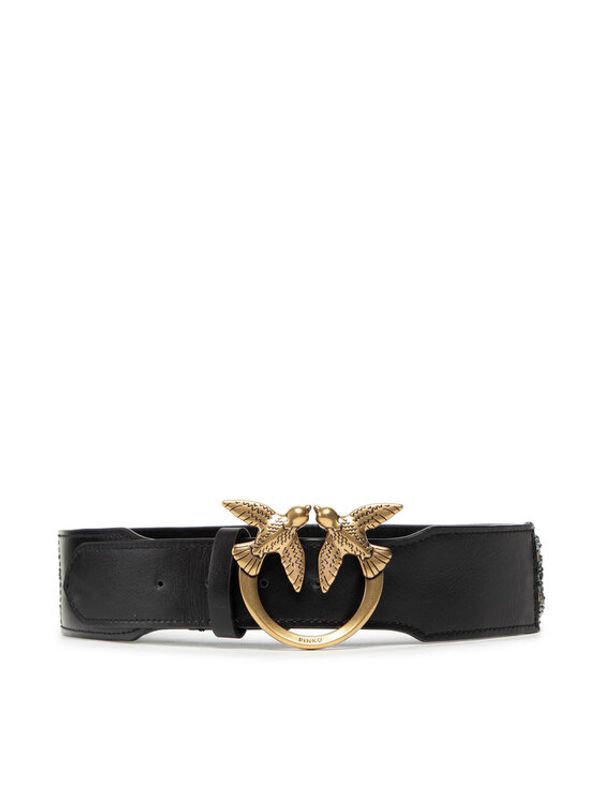 Pinko Pinko Дамски колан Love Beads Belt H5 20221 PLT01 1H211X.Y86Y Черен