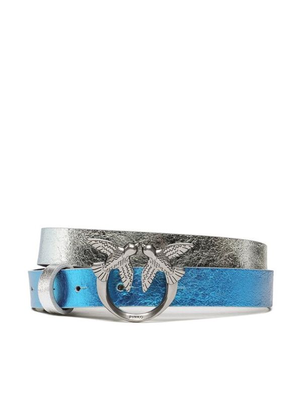 Pinko Pinko Дамски колан Love Berry H2 Belt 20231 PLT01 100143.A0QT Сребрист