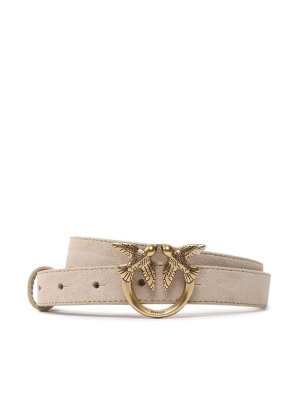 Pinko Pinko Дамски колан Love Berry H2 Belt PE 23 PLT01 100143 A0F6 Бежов