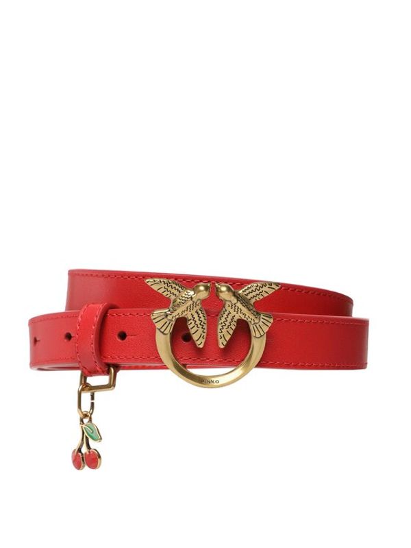 Pinko Pinko Дамски колан Love Berry H2 Belt PE 23 PLT01 100143 A0R9 Червен