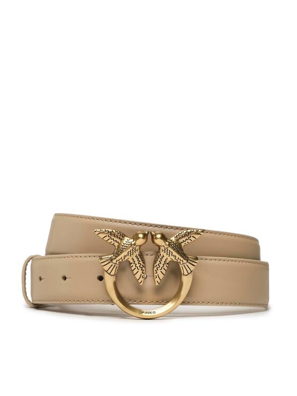 Pinko Pinko Дамски колан Love Berry H3 Belt PE 23 PLT01 100125 A0F1 Бежов